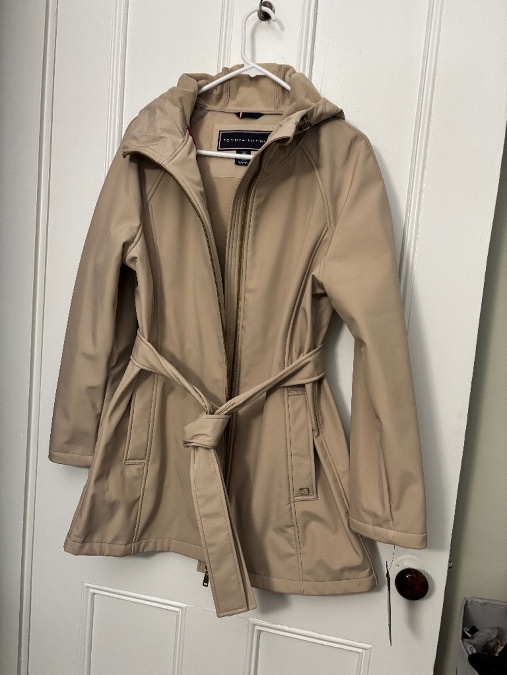 NWT Tommy Hilfiger women's hooded coat.
